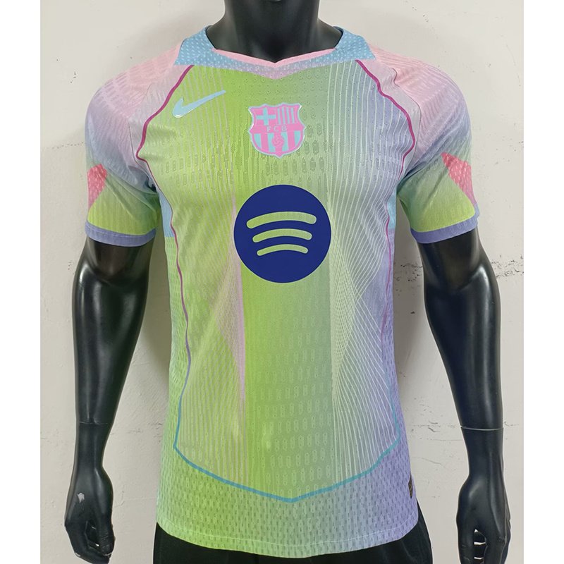 Barcelona Authentic Soccer Jersey Green Special Edition Shirt 2025/26