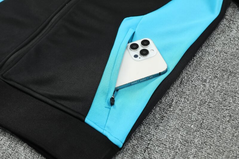 Marseille Training Kit (Jacket+Pants) Black 2025/26