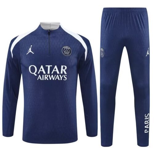 PSG Authentic Training Kit (Sweatshirt+Pants) Navy 2025/26 - Player Version