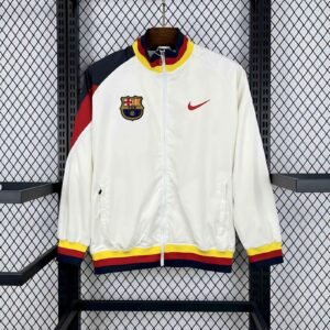Barcelona Windbreaker Jacket White 2025/26