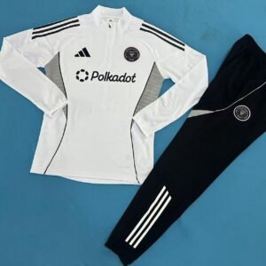 Inter Miami Authentic Training Kit (Sweatshirt+Pants) White 2025 - Player Version