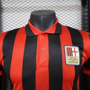AC Milan Authentic Soccer Jersey 125th Anniversary Shirt 2024/25