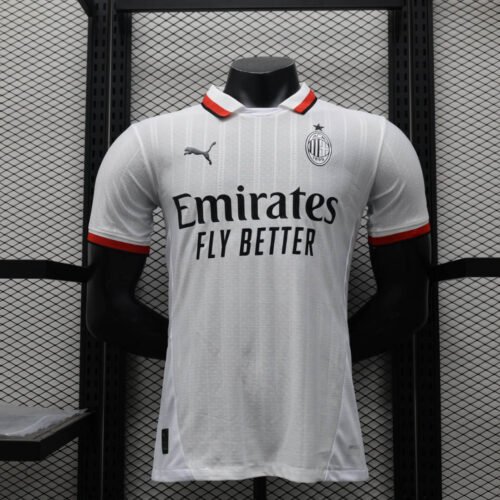 AC Milan Authentic Soccer Jersey Away Shirt 2024/25