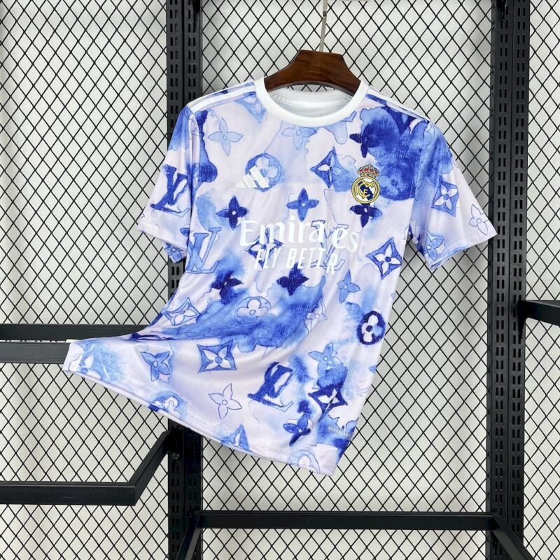 Real Madrid Soccer Jersey LV Joint Special Edition Custom Shirt 2025/26