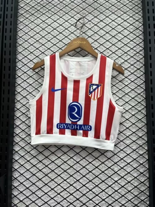 Atletico Madrid Soccer Jersey Home Women's Vest 2025/26