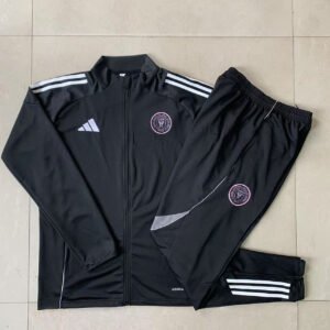 Kids Inter Miami Training Kit (Jacket+Pants) Black 2025