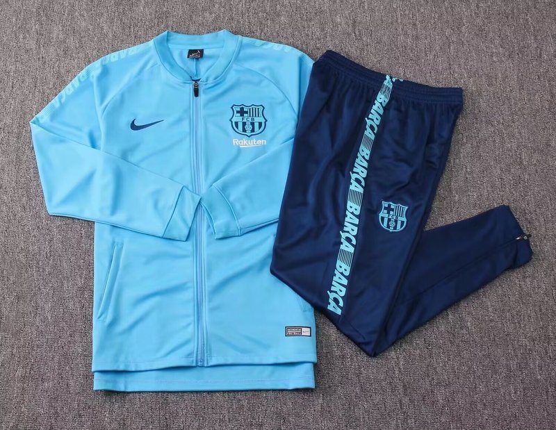 Barcelona Training Kit (Jacket+Pants) Light Blue 2025/26