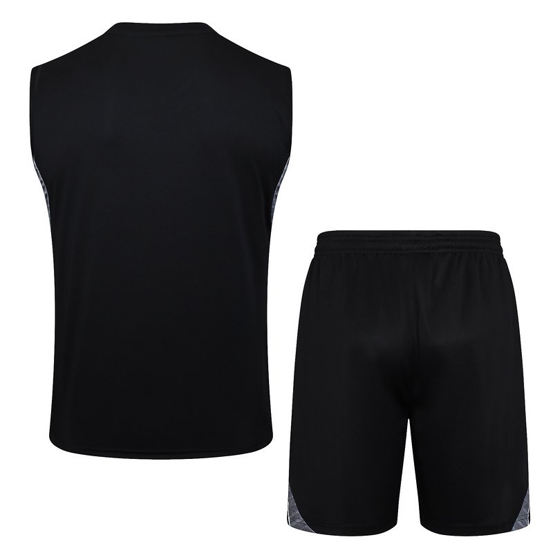 Real Madrid Sleeveless Training Kit Black 2025/26