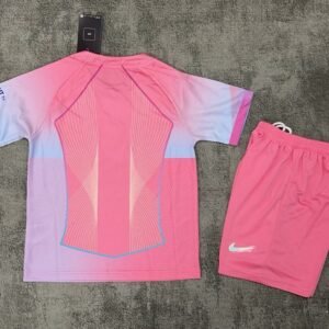 Barcelona Pink Special Edition Soccer Kids Kit Jersey+Shorts 2025/26