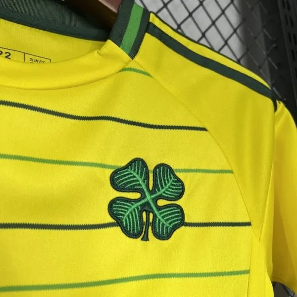 Celtic Soccer Jersey Away Kids Kit Jersey+Shorts 2024/25
