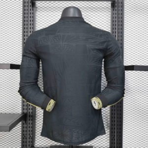 Mexico Authentic Gold Cup Black Special Long Sleeve Soccer Jersey 2025