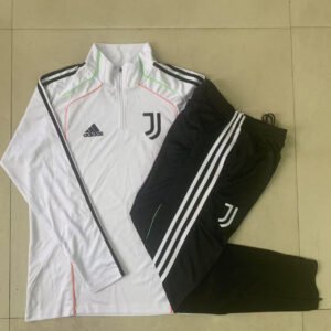 Kids Juventus Training Kit (Sweatshirt+Pants) White 2025/26