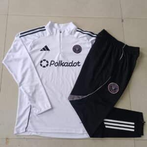 Kids Inter Miami Training Kit (Sweatshirt+Pants) White 2025