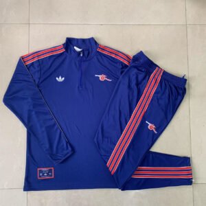 Kids Arsenal Training Kit (Sweatshirt+Pants) Blue 2025/26