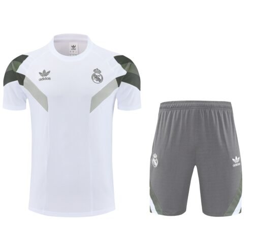 Real Madrid Training Jersey Kit White 2025/26