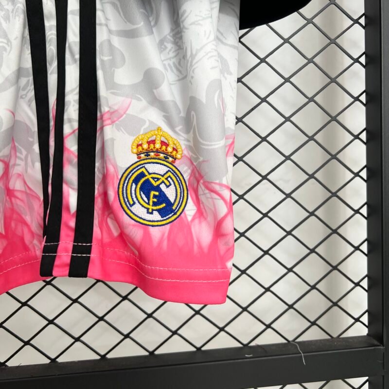 Real Madrid Soccer Jersey Dragon Special Edition Kids Kit Jersey+Shorts 2025/26