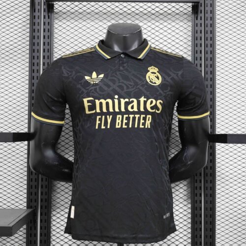 Real Madrid Authentic Soccer Jersey Retro Style Special Edition Shirt 2024/25