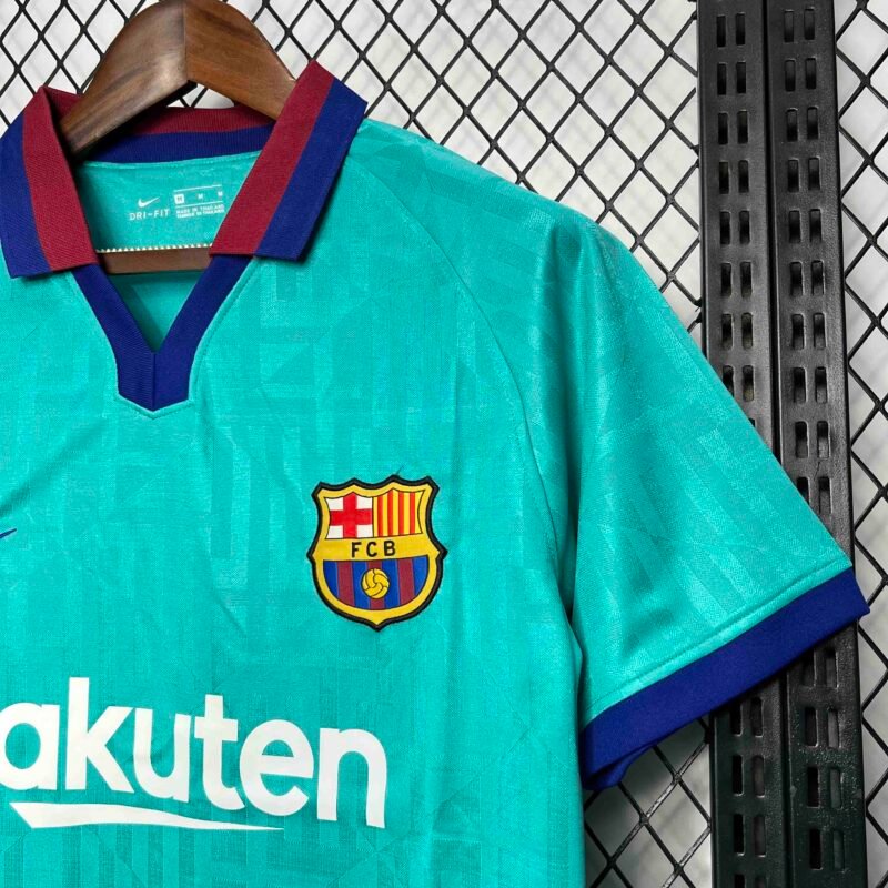 Barcelona Retro Jersey Third Away Soccer Shirt 2019/20