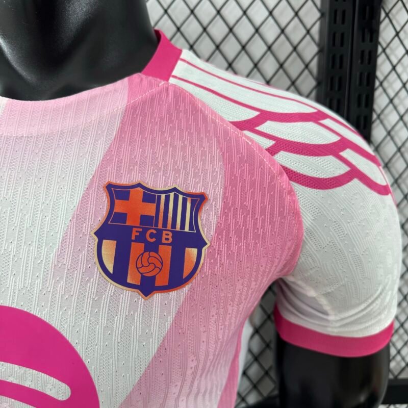 Authentic Soccer Jersey Barcelona Pink Special Edition Shirt 2025/26