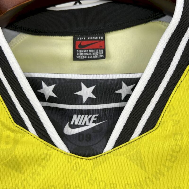 Borussia Dortmund Retro Jersey Home Soccer Shirt 1994/95