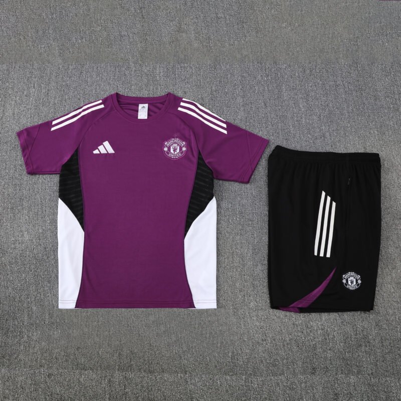 Manchester United Training Jersey Kit Purple 2025/26