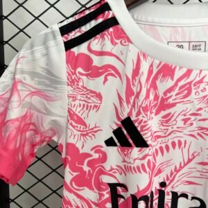 Real Madrid Soccer Jersey Dragon Special Edition Kids Kit Jersey+Shorts 2025/26