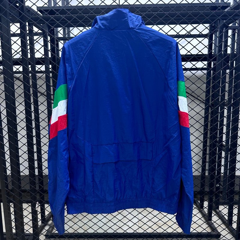 Italy Windbreaker Jacket Blue 2025
