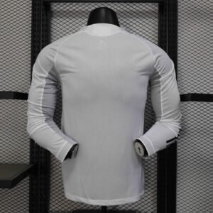 Real Madrid Authentic Soccer Jersey Home Long Sleeve Shirt 2025/26