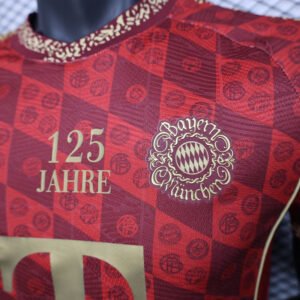 Authentic Bayern Munich Soccer Jersey Shirt 2025/26 125th Anniversary