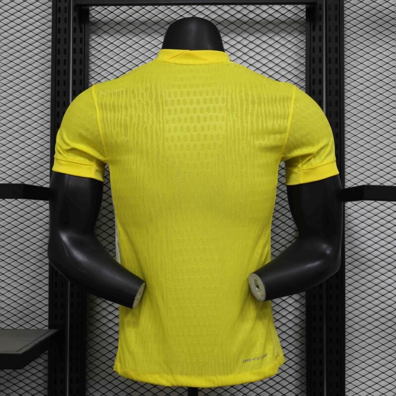 France Authentic Soccer Jersey Yellow Special Edition Shirt 2025
