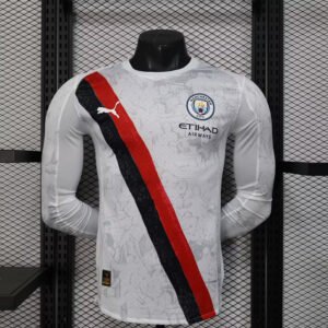 Manchester City Authentic x KidSuper Long Sleeve Football Jersey Shirt 2025/26