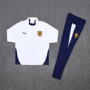 Portugal Training Kit (Sweatshirt+Pants) White 2025