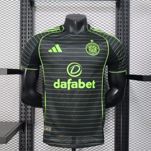 Celtic Authentic Soccer Jersey Away Shirt 2025-26
