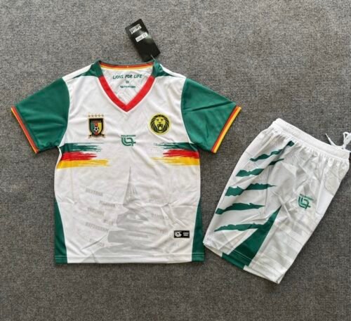 Cameroon Soccer Jersey Third Away Kids Kit Jersey+Shorts 2025