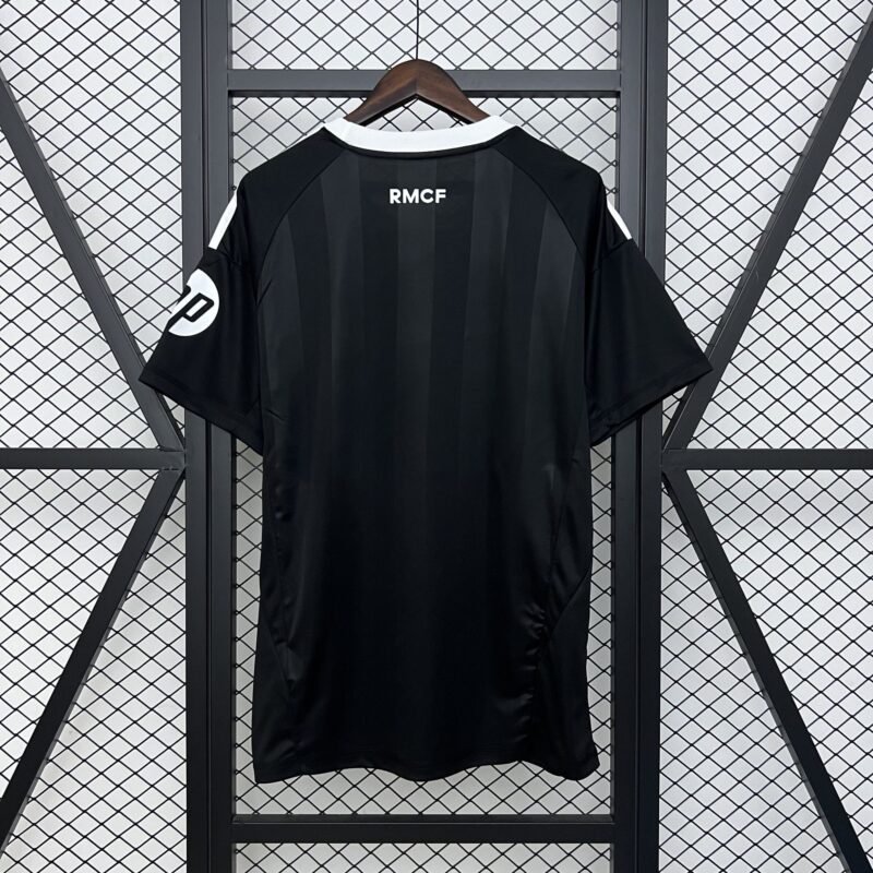 Real Madrid Football Jersey Black Goalkeeper Custom Shirt 2025/26