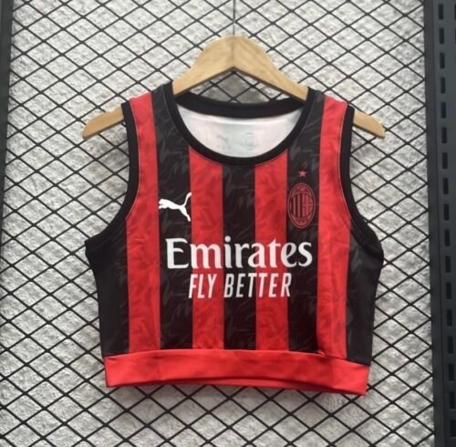 AC Milan Soccer Jersey Home Women's Vest 2025/26