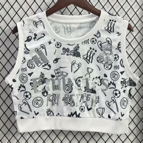Real Madrid Special Edition Women's Vest Soccer Jersey 2025/26