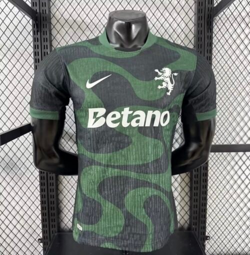 Sporting CP Authentic Soccer Jersey Fifth Away Shirt 2025/26