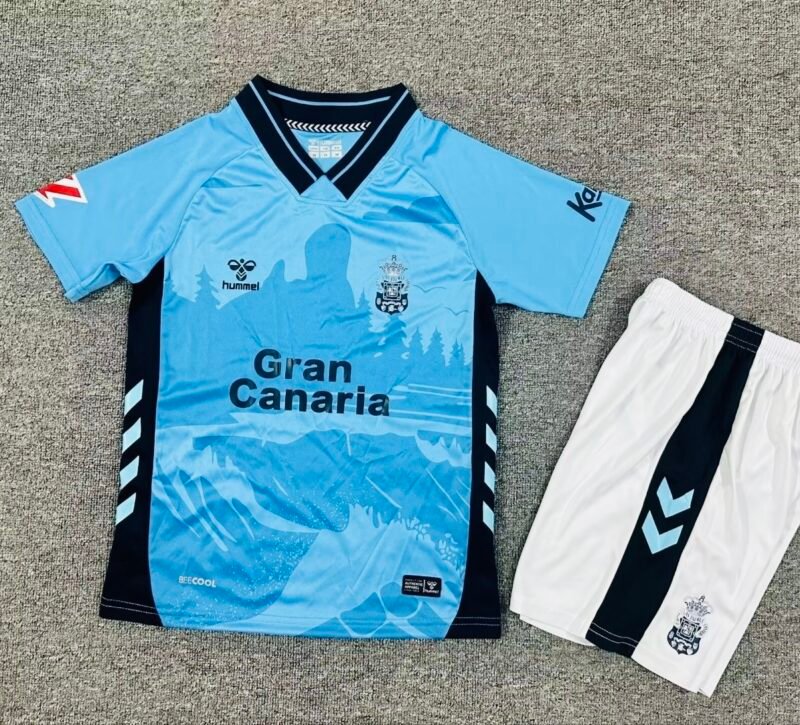 UD Las Palmas Soccer Jersey Away Kids Kit Jersey+Shorts 2025/26