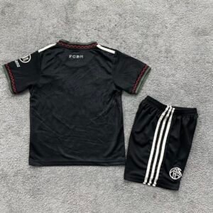 Bayern Munich Third Away Champions League Kids Kit Jerseys+Shorts 2025/26