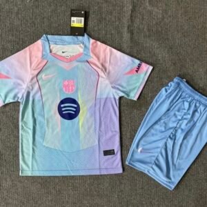 Barcelona Special Edition Soccer Kids Kit Jersey+Shorts 2025/26