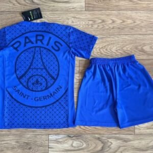 PSG Soccer Jersey Pre-Match Kids Kit Jersey+Shorts 2025/26