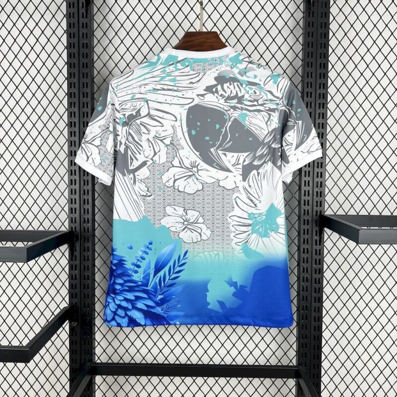 Brazil Soccer Jersey Blue Parrot Special Edition Custom Shirt 2025