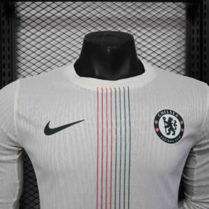 Chelsea Authentic Football Jersey Away Long Sleeve Shirt 2025/26