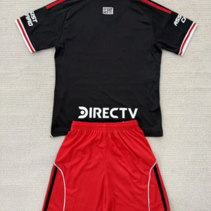 River Plate Soccer Jersey Away Kids Kit Jersey+Shorts 2025/26 - With Sponsors