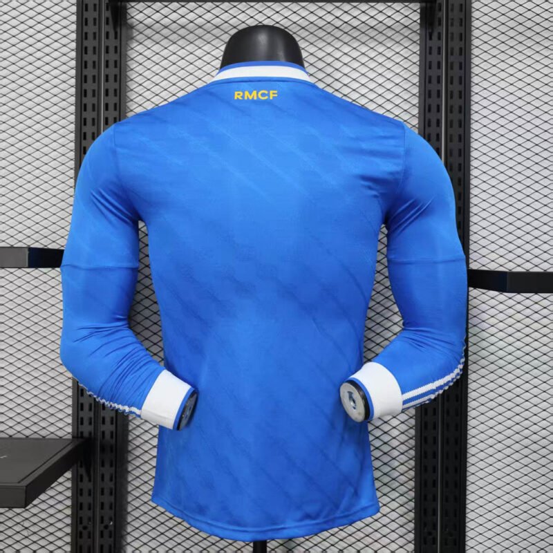 Real Madrid Authentic Soccer Jersey Third Away Long Sleeve Shirt 2025/26