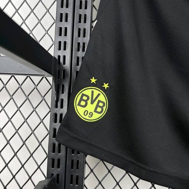 Borussia Dortmund Black Custom Shorts 2025/26