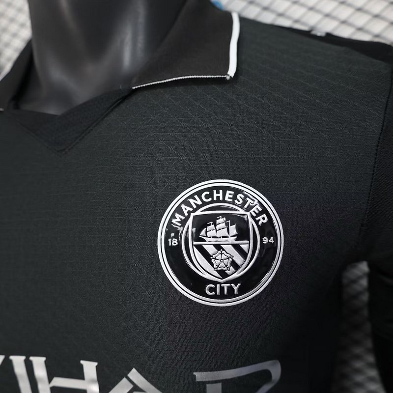 Manchester City Authentic Fourth Away Football Jersey Shirt 2025/26