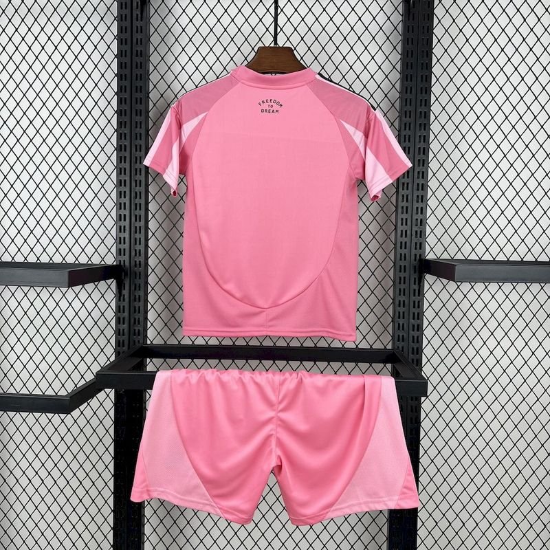 Inter Miami Soccer Jersey Home Kids Kit Jersey+Shorts 2025