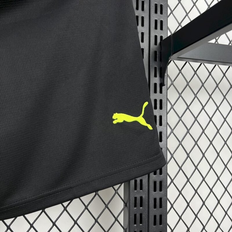 Borussia Dortmund Black Custom Shorts 2025/26